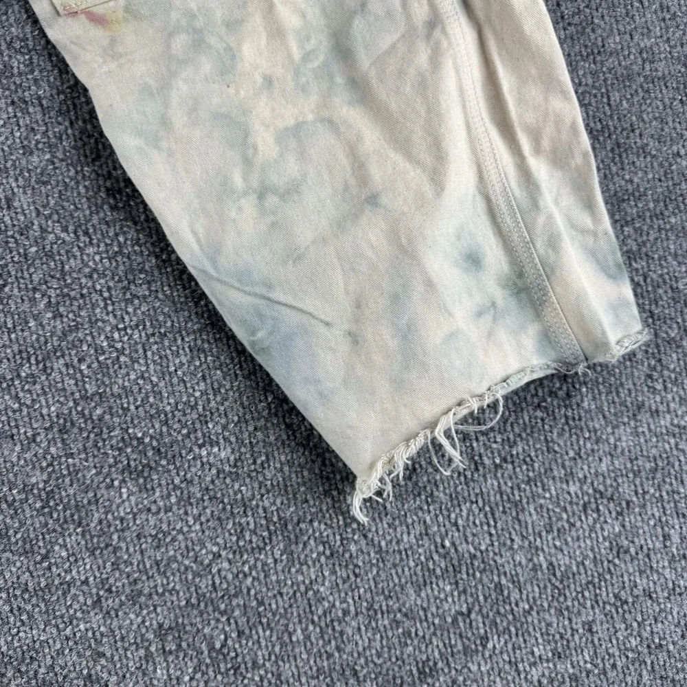 Stan Ray Pants Mens 32x28 Multicolor Canvas Carpenter Tie Dye Workwear USA
